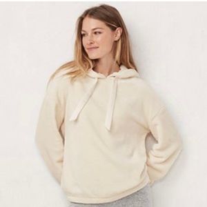 Lauren Conrad faux fur hoodie